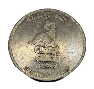 Glitter Gulch Casino Las Vegas Nevada $1 Token 1980 - Picture 1 of 2