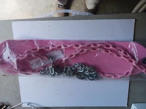 Heavy Duty Pink Outdoor Swing Seat With Chain. New - Picture 1 of 4