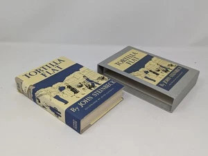 Tortilla Flat by John Steinbeck First Edition Facsimile Book Novel Hardcover - Foto 1 di 5