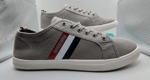 Zapatos de salón Lambretta para hombre de lona gris en talla UK 11 - Imagen 1 de 13