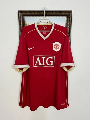 Camiseta de fútbol local Manchester United 2006 Camiseta de fútbol Nike para hombre Talla 3XL Foto 1 de 4