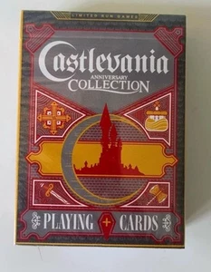 Castlevania Anniversary Collection Poker Playing Cards Limited Run Games NEW LRG - Picture 1 of 4