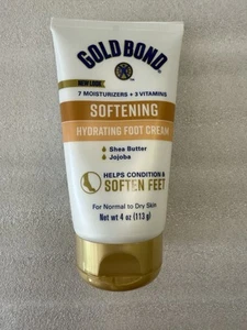 Gold Bond Softening Foot Cream, with Shea Butter to Soften Rough & Dry 4 oz - Picture 1 of 2