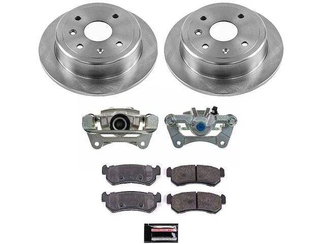 Kit de pastillas de freno trasero y rotor 57FCHN17 para Suzuki Forenza Reno 2004 2005 2006 Foto 1 de 1