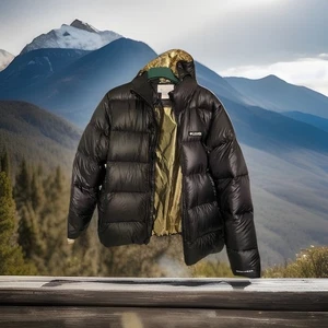 Columbia Mens XL Omni-heat  Infinity Interchange Down Puffer Jacket Hooded - Picture 1 of 8