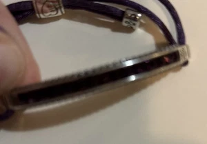 Bracciale Brighton Viola Cristallo Cuore Pensionato - Foto 1 di 9