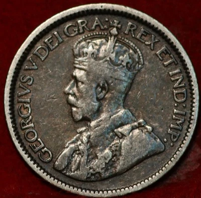 1916 Canada 10 Cents Silver Foreign Coin - Image 1 of 2