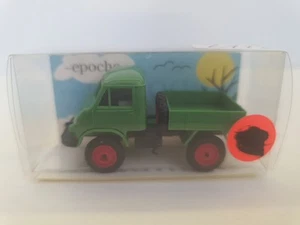 Z773 Epoche H0 1:87 neu OVP Ungeöffnet Unimog 411 Fahrerhaus B Grün 130023 - Bild 1 von 8
