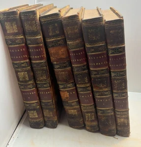 6 Bände -1815 Elegante Briefe Briefe I & II 1808 Elegante Auszüge Prosa I & II - Bild 1 von 24