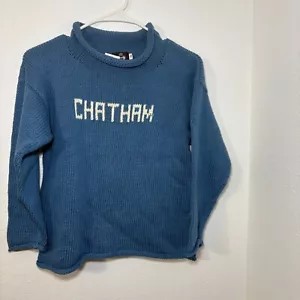 Chatham Clothing Bar Youth Rollneck Sweater Long Sleeve Peruvian Cotton Size 12 - Picture 1 of 6