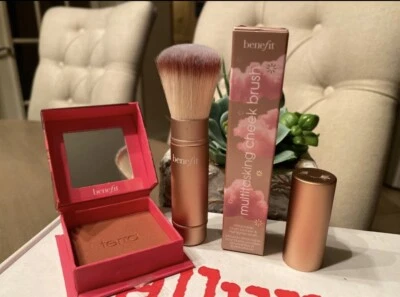 Benefit Cosmetics Blush 0.21 Oz Terra Authentic New & Cheek Brush - Image 1 of 3