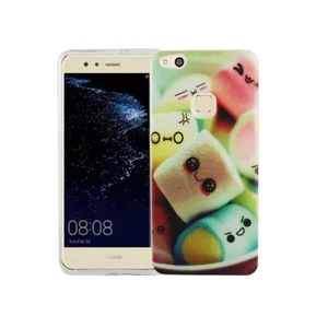 Handy Hülle für Huawei P10 Lite Marshmallows Tasche Case Cover Motiv Slim Bumper - Zdjęcie 1 z 2
