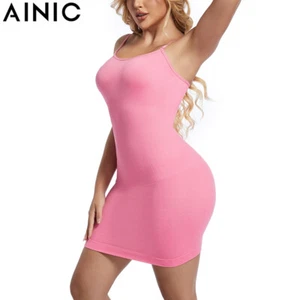 Ropa interior AINIC Slips Being para mujer Prendas moldeadoras Control abdomen Vestidos Faldas - Imagen 1 de 22