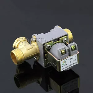 Electroválvula Eléctrica DC12V para Agua 1/2", Válvula Magnética Eléctrica Totalmente Nueva - Imagen 1 de 4