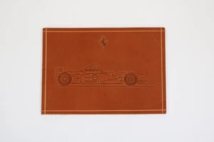 Ferrari F1 Schedoni 2000 tabla tallada en cuero Schumacher Barichello - Imagen 1 de 7
