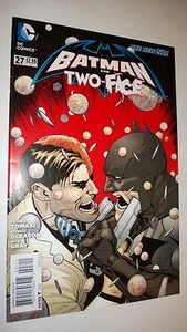 NEU 52 Batman und Robin Two Face #27 DC Comics gut/sehr guter Zustand - Bild 1 von 4