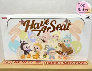 PopMart The Monsters Have a Seat Vinyl Plush Blind Box Sealed Set Labubu Japan - Picture 1 of 6