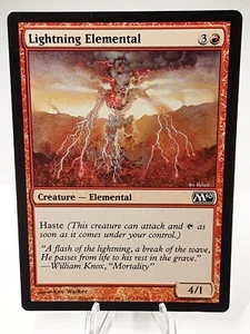 MTG - M10 - Lightning Elemental- #147 - Lightly Played - Picture 1 of 6