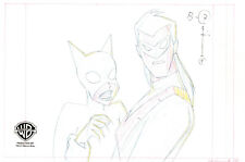 New Batman Adventures-Original Drawing-Catwoman/Nightwing-You Scratch My Back