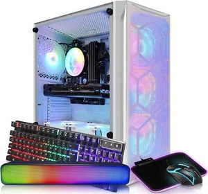 STGAubron Gaming PC Desktop, RX5700 8G, i7 upto 3.9G,32G RAM,1T SSD,WiFi,BT,W10H - Picture 1 of 8
