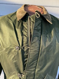 US Navy Extreme Cold Weather Jacket Impermeable 1976 Size Medium Watchstanders - Picture 1 of 12