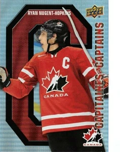 2021-22 UD Tim Hortons Captains #CC-13 Ryan Nugent-Hopkins - Picture 1 of 2