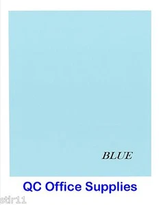 100 Sheets - Blue Lightweight Cardstock - 67# 8.5 x 11 - Picture 1 of 2