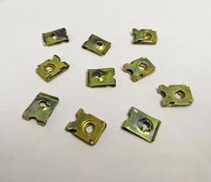 Set of 10 Spire 'U' Nuts (No.8) - Picture 1 of 3
