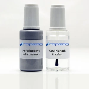 Lackstift für TOYOTA 6P7 SILVER LEAF 20ml + Klarlack 20ml - Picture 1 of 1