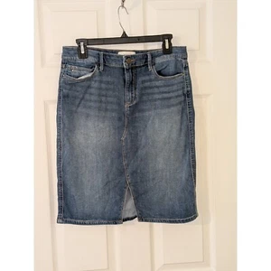 Gonna jeans skinnygirl denim elasticizzata a matita spacco davanti taglia 30 - Foto 1 di 6