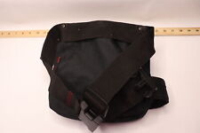 Husky Tool Belt Pouch Polyester Black 6-Pockets 10"H x 11"W