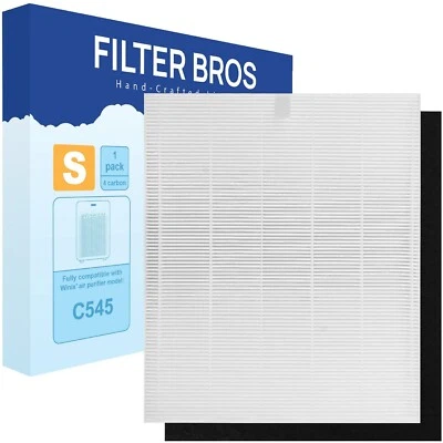 Filtro HEPA Filter Bros S 1712-0096-00 repuesto para Winix Plasmawave C545 Foto 1 de 4