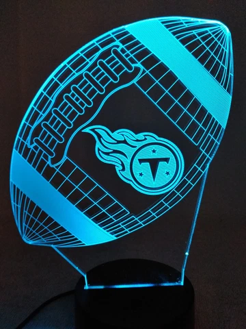 Tennessee Titans Football Illusion Light Cover