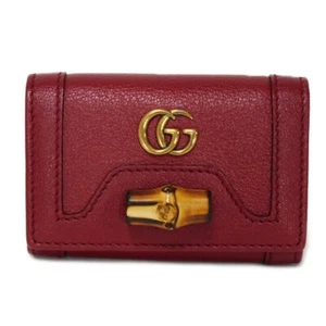 GUCCI Diana Bamboo 6-ring keychain 658636 17Q0T 6638 key holder Double G ... - Picture 1 of 13
