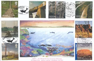 (104819) GBFDC GB99A World Heritage GB / Australia joint FDC 2005 No. 2 of 30 - Picture 1 of 3