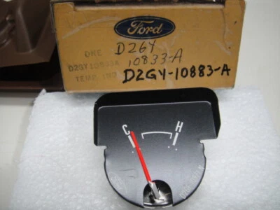 Medidor indicador de temperatura Mercury Montego MX 1972 fabricante original nuevo sin velocímetro Foto 1 de 4