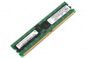 73P2871 IBM MEMORY 2GB 2RX4 PC2 3200R DDR2 73P2867, 38L5094, HYMP125R72MP4-E3 - Afbeelding 1 van 3