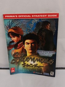 Vintage 2000 Shenmue Prima Official Strategy Guide - Sega Dreamcast