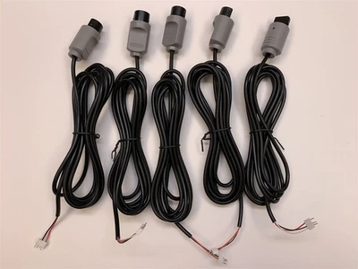 Lot of 5 Nintendo 64 N64 Controller Cord Replacement Part - Gray/Grey - Image 1 of 4