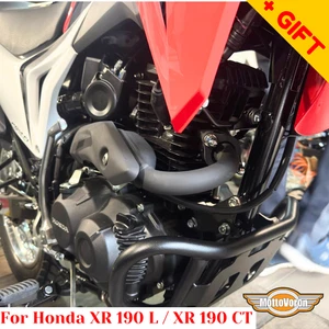 For Honda XR 190 Engine guard XR190L Crash bars XR 190 CT XR190CT, Bonus - Picture 1 of 8