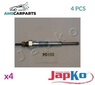 ENGINE GLOW PLUGS PD192 JAPKO 4PCS NEW OE REPLACEMENT - Image 1 of 4