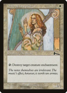 Devout Harpist - ULG (Urza's Legacy) #6 MTG Magic The Gathering - Picture 1 of 1