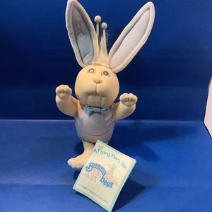 Vintage Blue Bunny Bee Cabbage Patch Kids 1986 Xavier Roberts Original Tags 13" - Picture 1 of 6