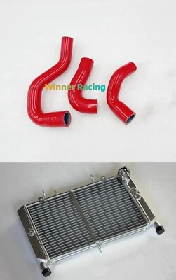 Fit Yamaha FZ09 / FZ-09 / MT09 2014 - 2016 aluminum radiator + silicone hose - Image 1 of 4