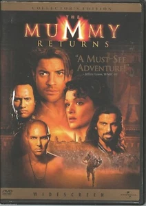 The Mummy Returns Brendan Fraser (DVD) DISC & COVER ART ONLY NO CASE w tracking - Imagen 1 de 2