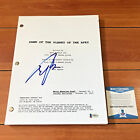 TOBY KEBBELL SIGNED DAWN OF THE PLANET OF THE APES MOVIE SCRIPT BECKETT BAS COA