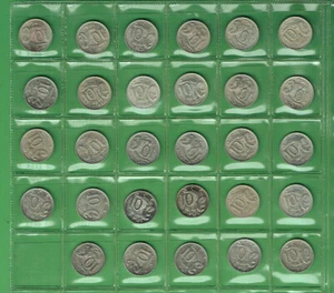 #T309.   1966 - 1996  AUSTRALIAN CURCULATED / UNCIRCULATED 10 CENT COINS - Picture 1 of 3