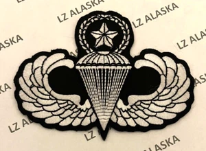U.S. ARMY MASTER PARACHUTIST BADGE PATCH (USA3) AIRBORNE "JUMP WINGS" USAF - Bild 1 von 3