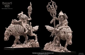 Goblin Shaman on Wolf - Avatars of War - Picture 1 of 5