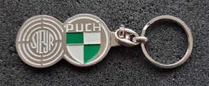 Steyr Puch Keyring White - Dimensions 58x29mm - Picture 1 of 1